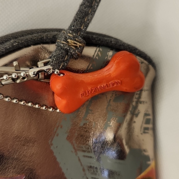 FUZZY Nation Boxer Purse Heather Gray - Picture 6 of 11